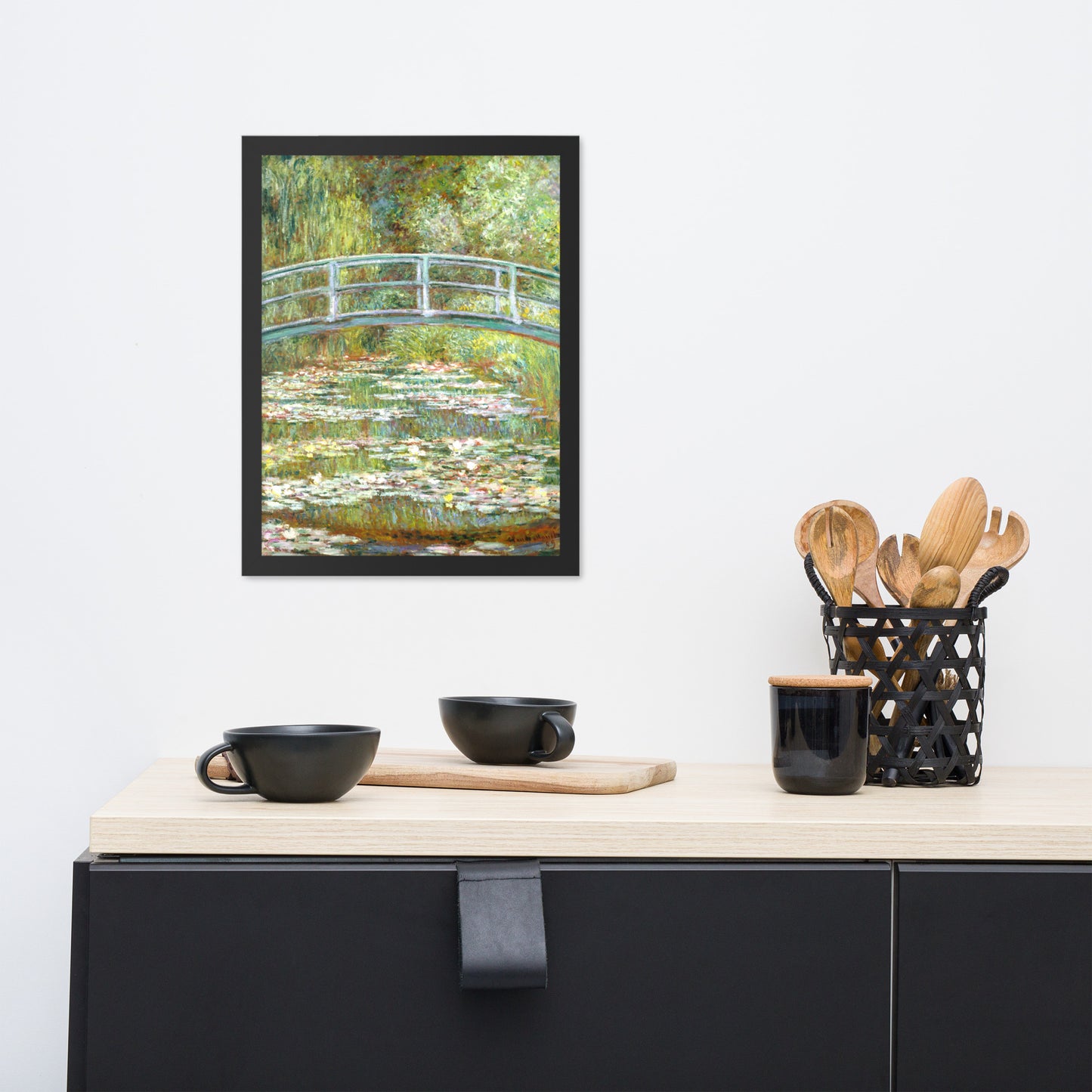 Bridge over a Pond of Water Lilies by Claude Monet