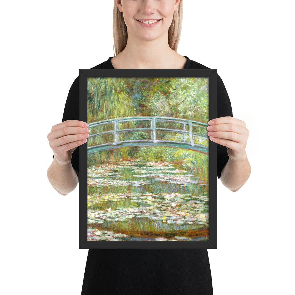 Bridge over a Pond of Water Lilies by Claude Monet