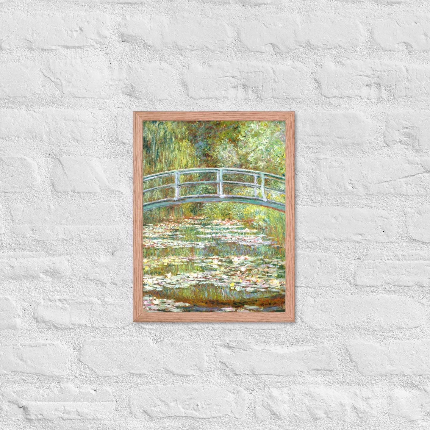 Bridge over a Pond of Water Lilies by Claude Monet