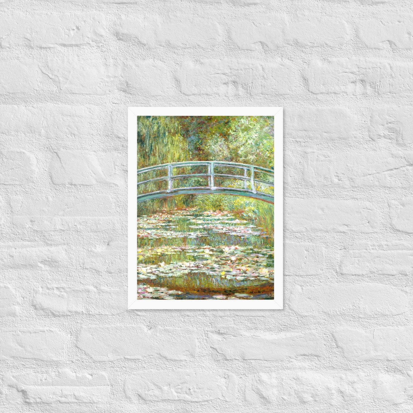 Bridge over a Pond of Water Lilies by Claude Monet