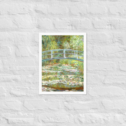 Bridge over a Pond of Water Lilies by Claude Monet