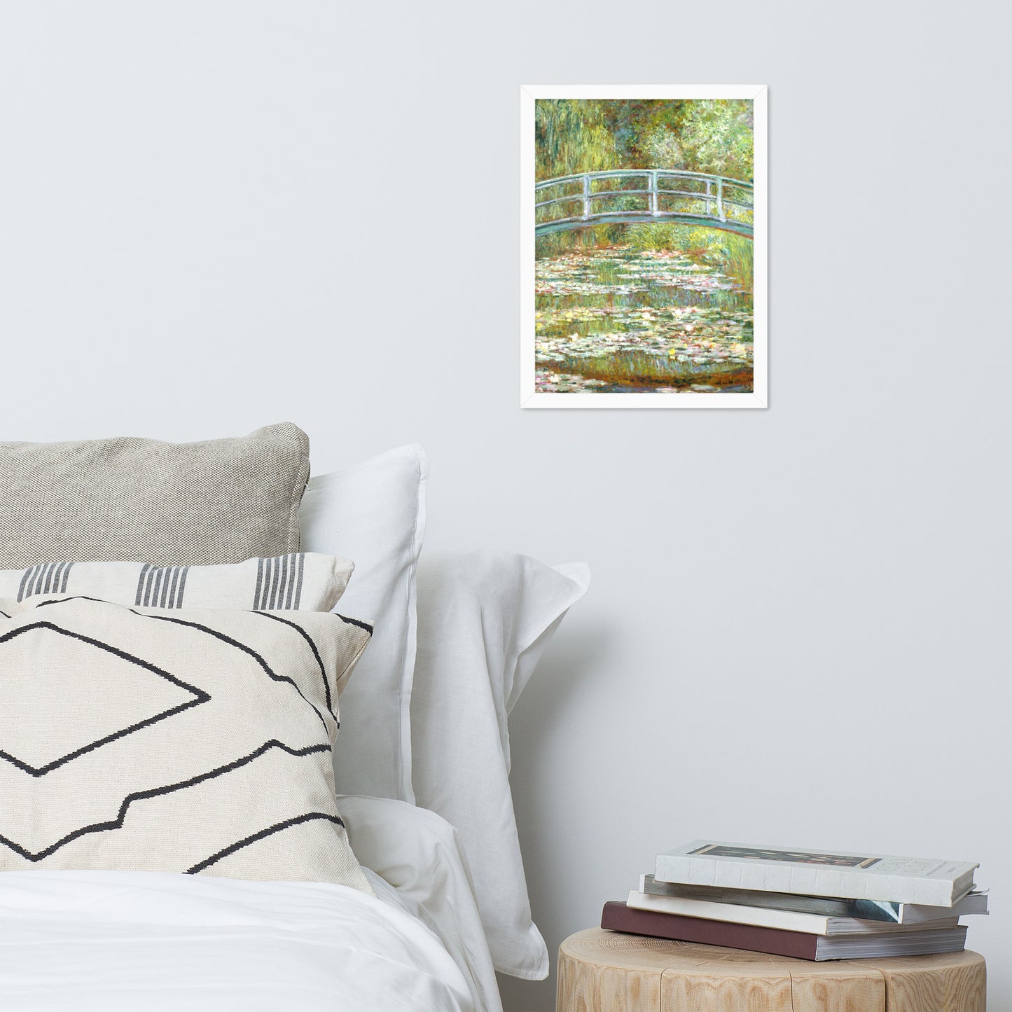 Bridge over a Pond of Water Lilies by Claude Monet