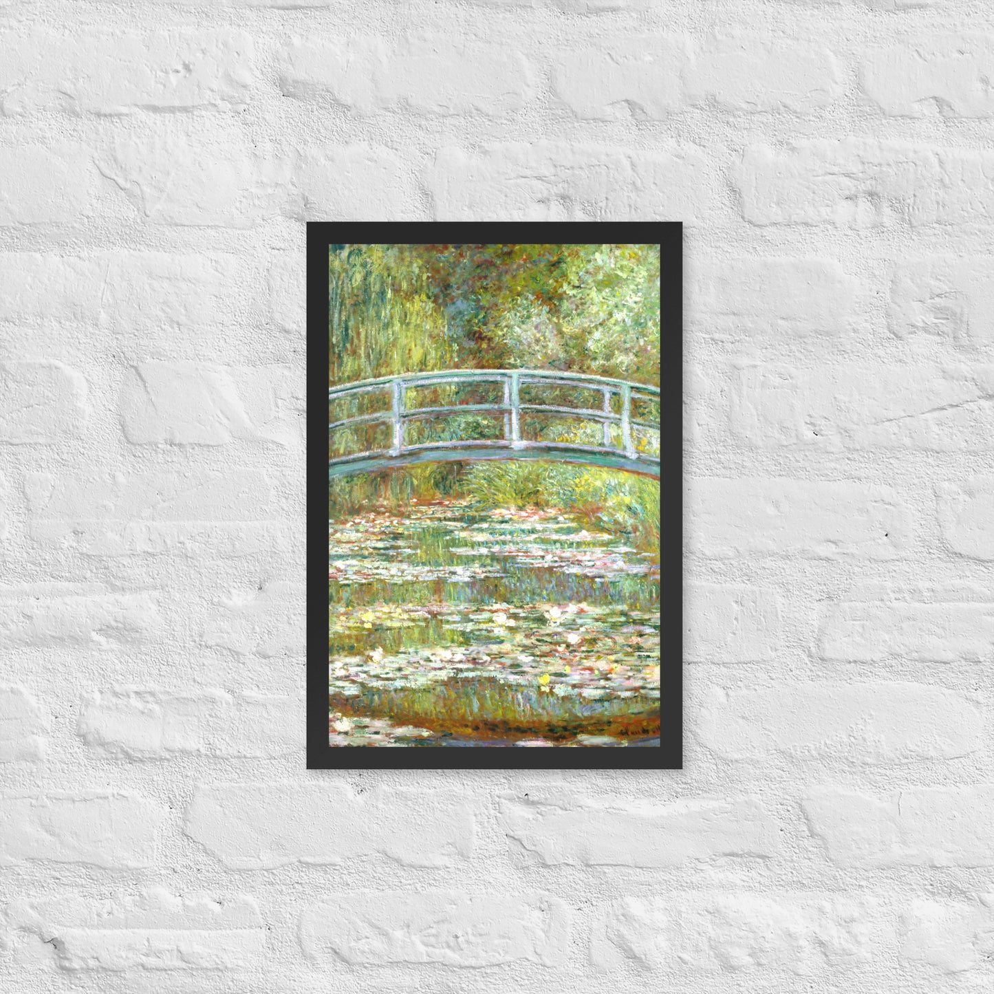 Bridge over a Pond of Water Lilies by Claude Monet