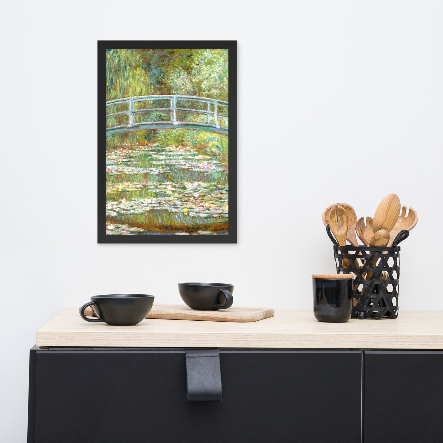 Bridge over a Pond of Water Lilies by Claude Monet