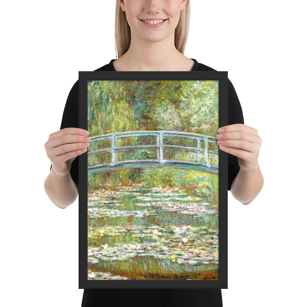 Bridge over a Pond of Water Lilies by Claude Monet