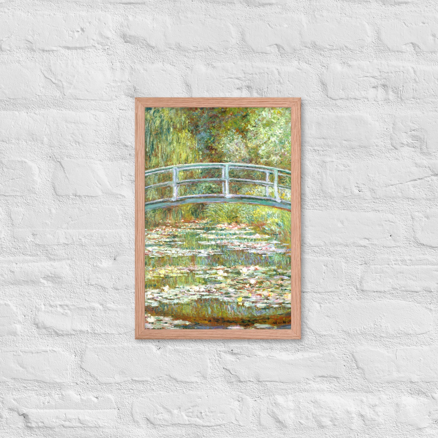 Bridge over a Pond of Water Lilies by Claude Monet