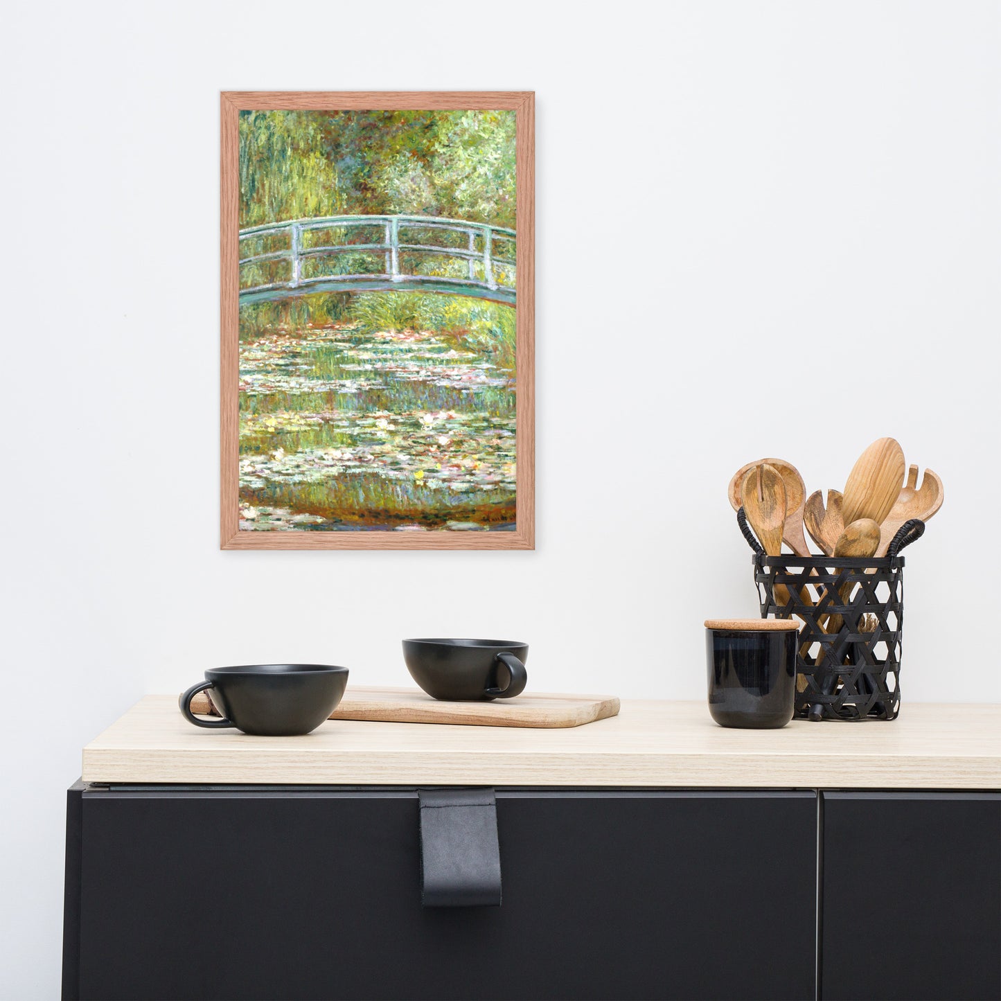 Bridge over a Pond of Water Lilies by Claude Monet