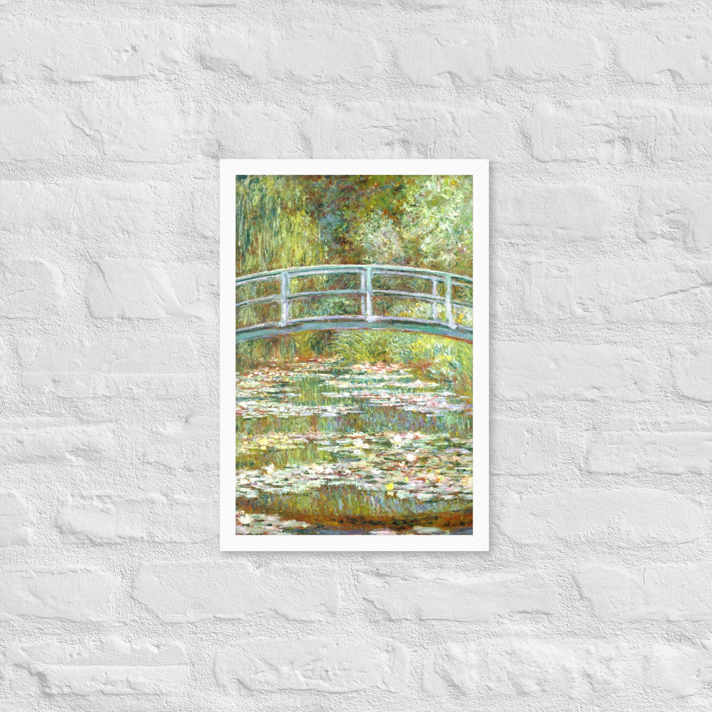 Bridge over a Pond of Water Lilies by Claude Monet