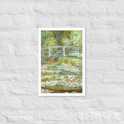 Bridge over a Pond of Water Lilies by Claude Monet