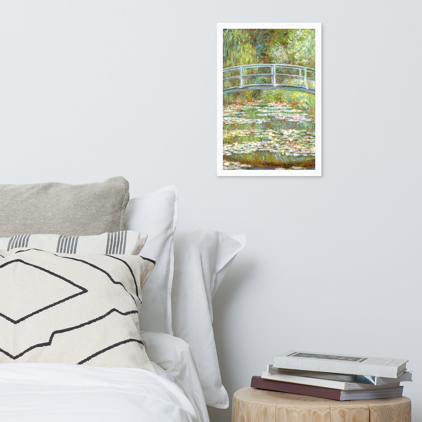 Bridge over a Pond of Water Lilies by Claude Monet