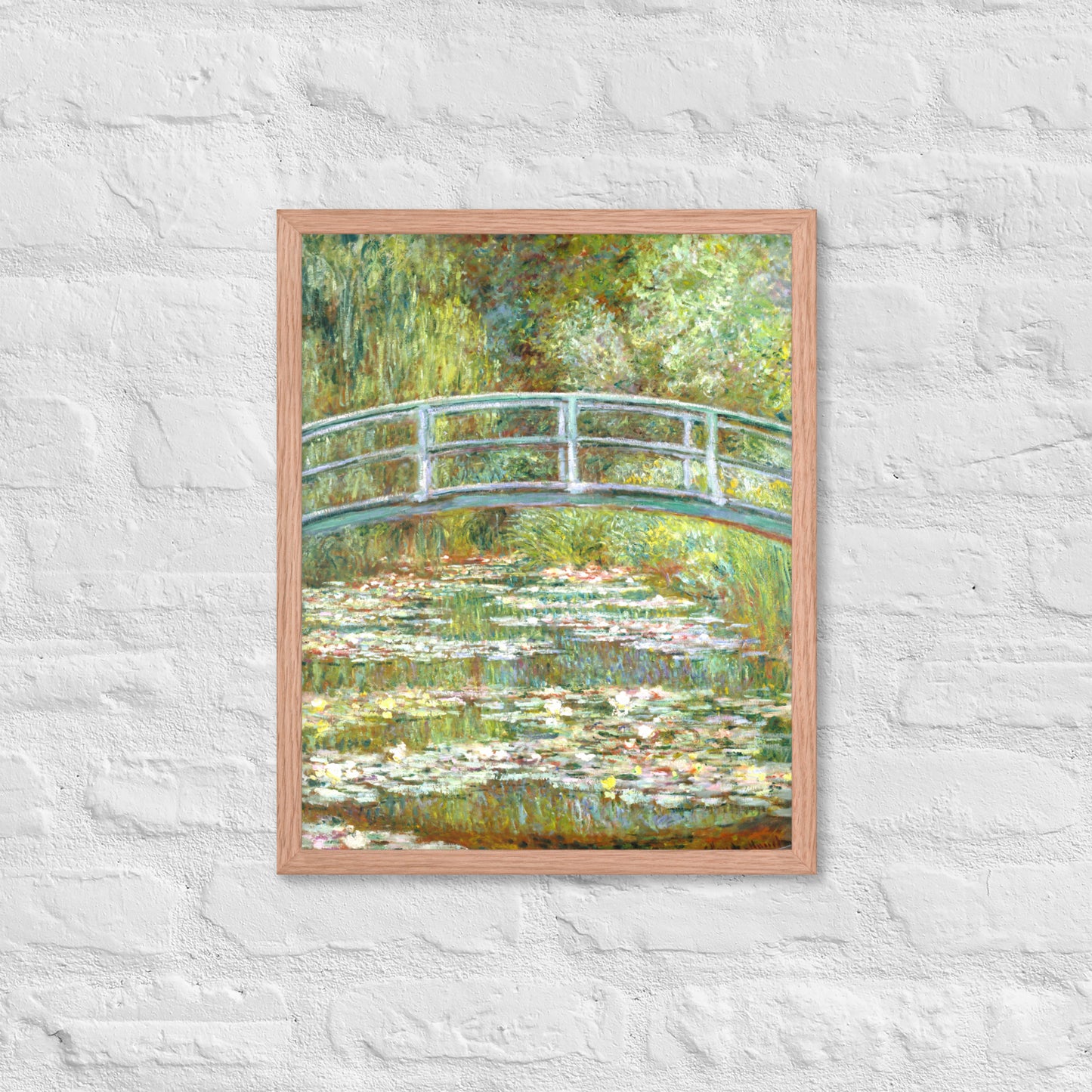 Bridge over a Pond of Water Lilies by Claude Monet