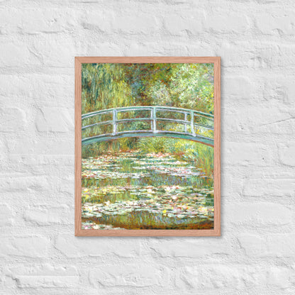 Bridge over a Pond of Water Lilies by Claude Monet