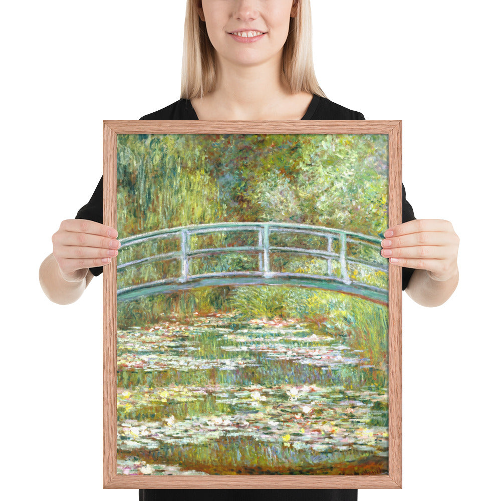 Bridge over a Pond of Water Lilies by Claude Monet