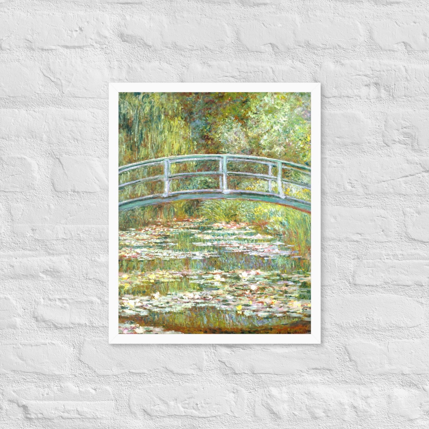 Bridge over a Pond of Water Lilies by Claude Monet