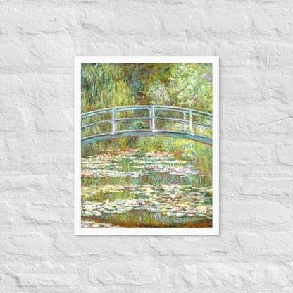 Bridge over a Pond of Water Lilies by Claude Monet