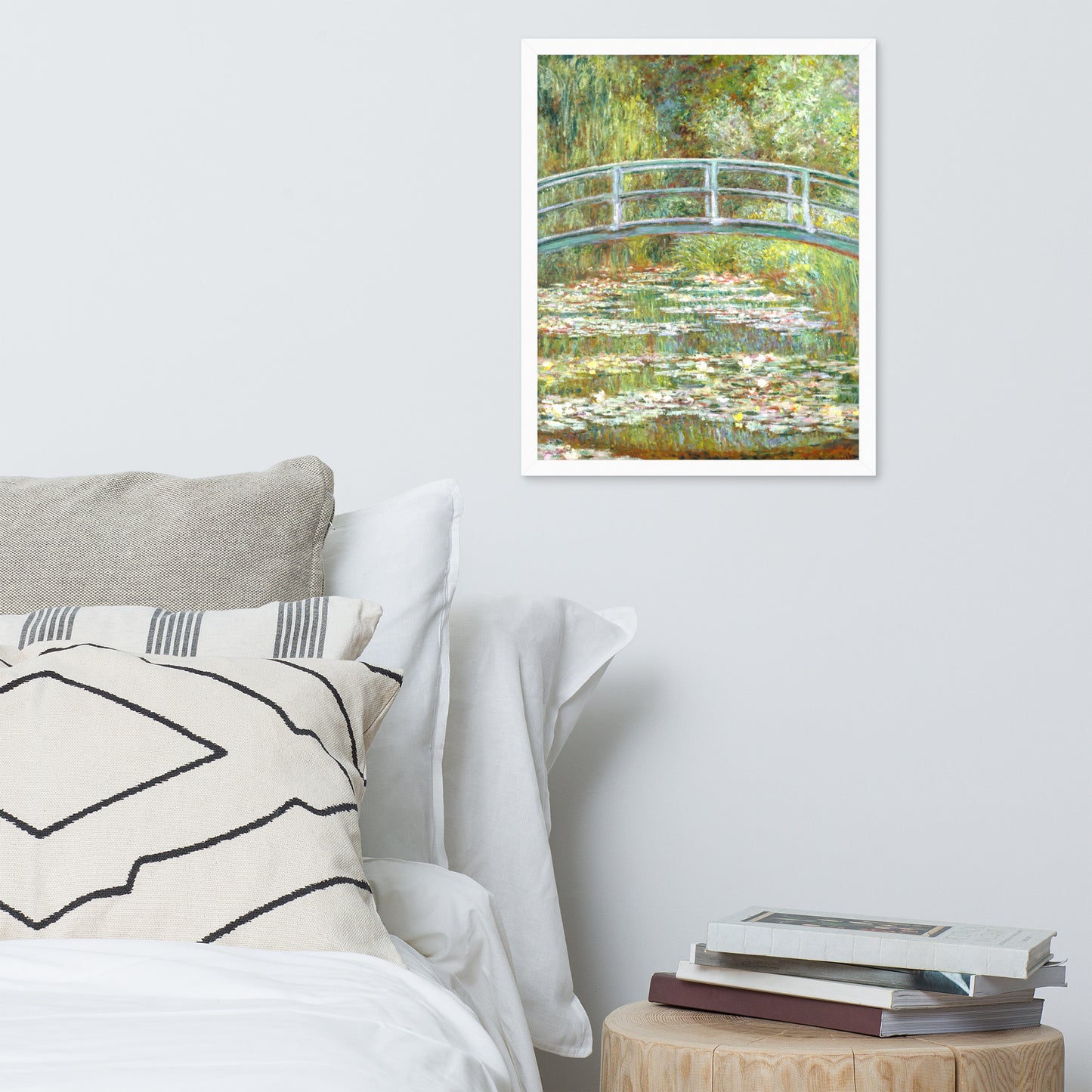 Bridge over a Pond of Water Lilies by Claude Monet