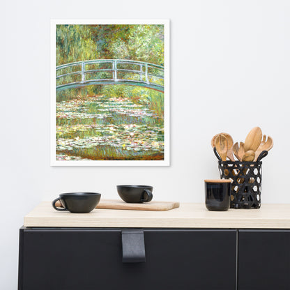 Bridge over a Pond of Water Lilies by Claude Monet