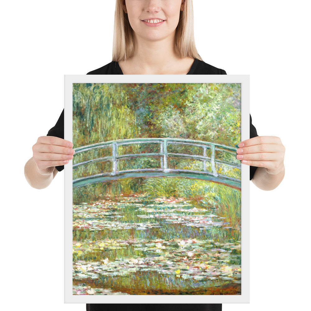 Bridge over a Pond of Water Lilies by Claude Monet