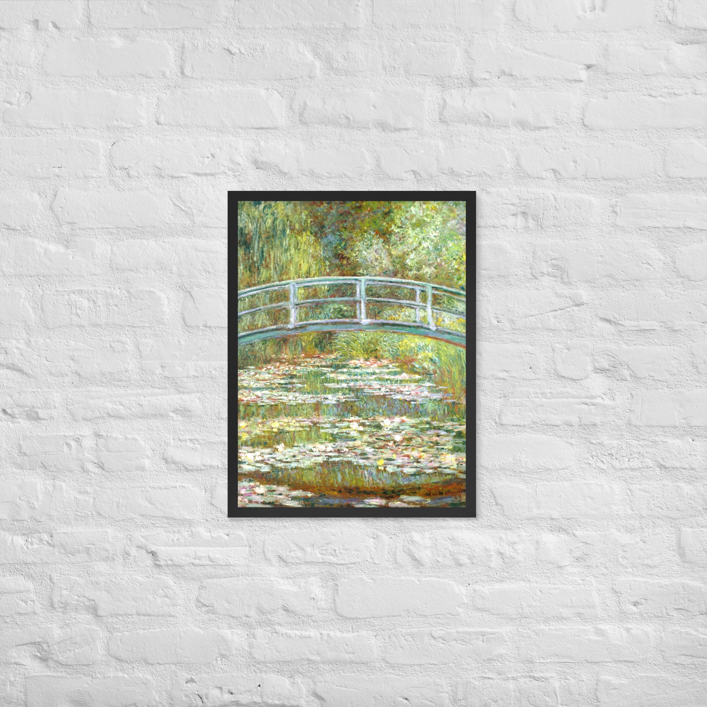 Bridge over a Pond of Water Lilies by Claude Monet