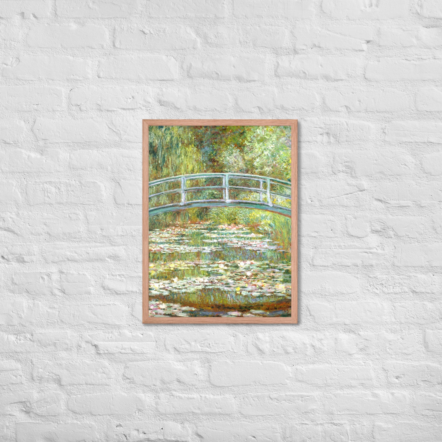 Bridge over a Pond of Water Lilies by Claude Monet