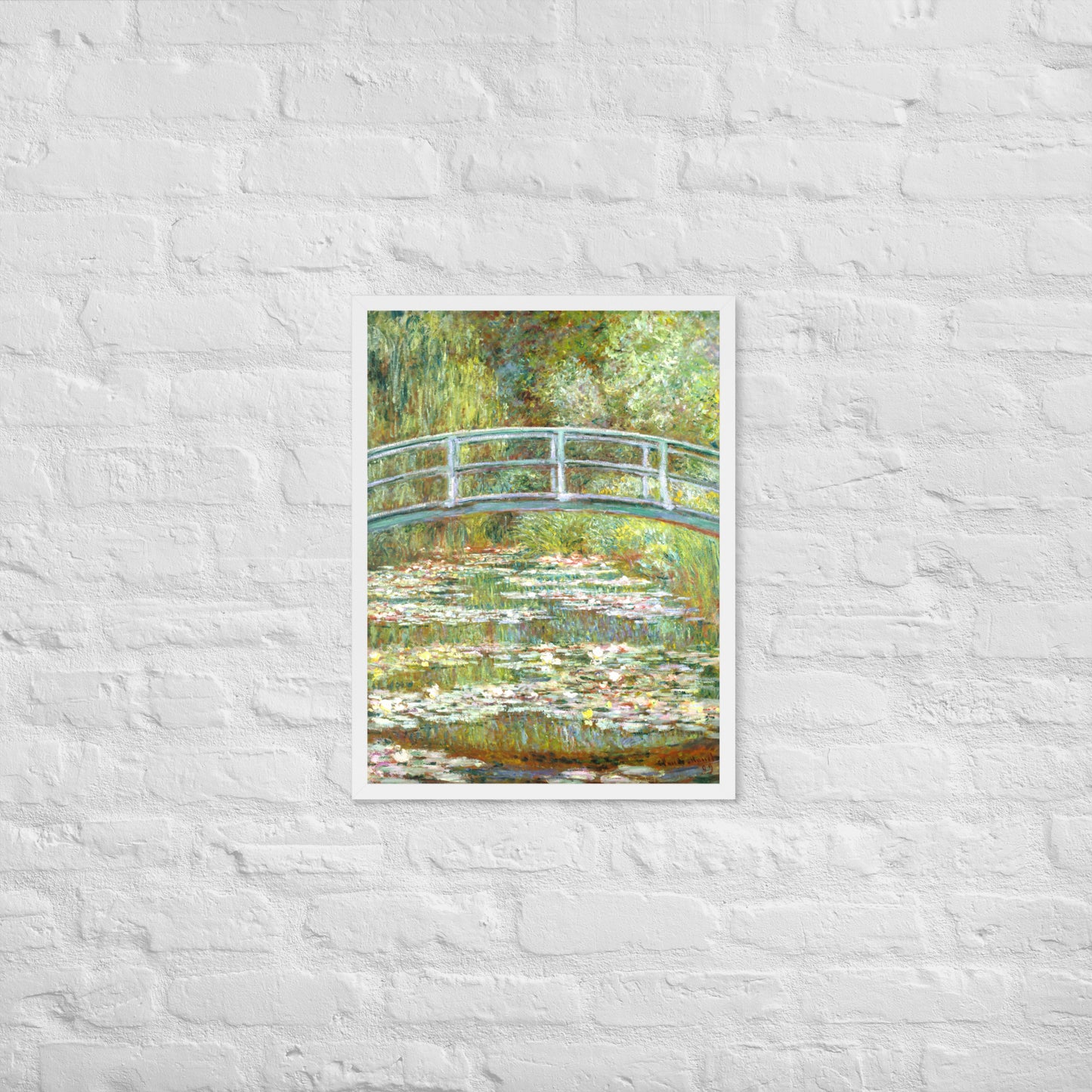 Bridge over a Pond of Water Lilies by Claude Monet