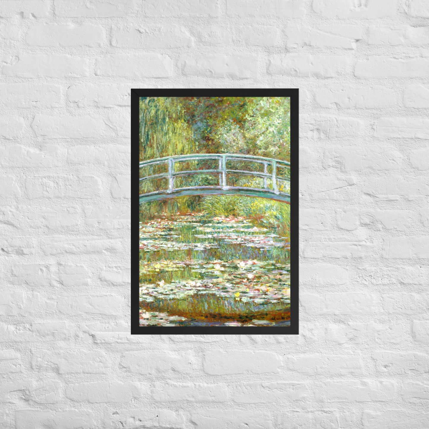 Bridge over a Pond of Water Lilies by Claude Monet