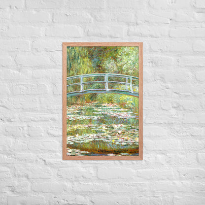 Bridge over a Pond of Water Lilies by Claude Monet