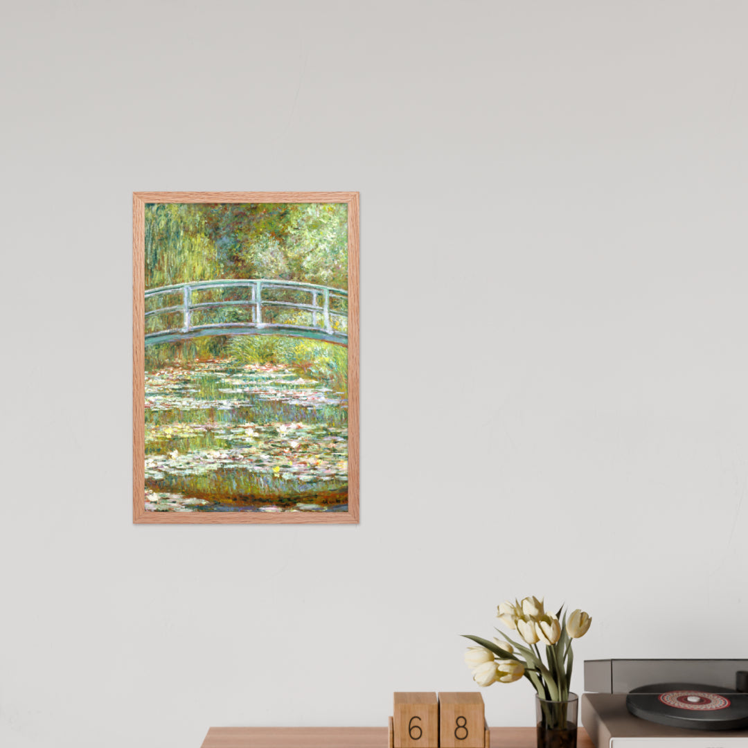 Bridge over a Pond of Water Lilies by Claude Monet