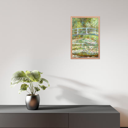 Bridge over a Pond of Water Lilies by Claude Monet