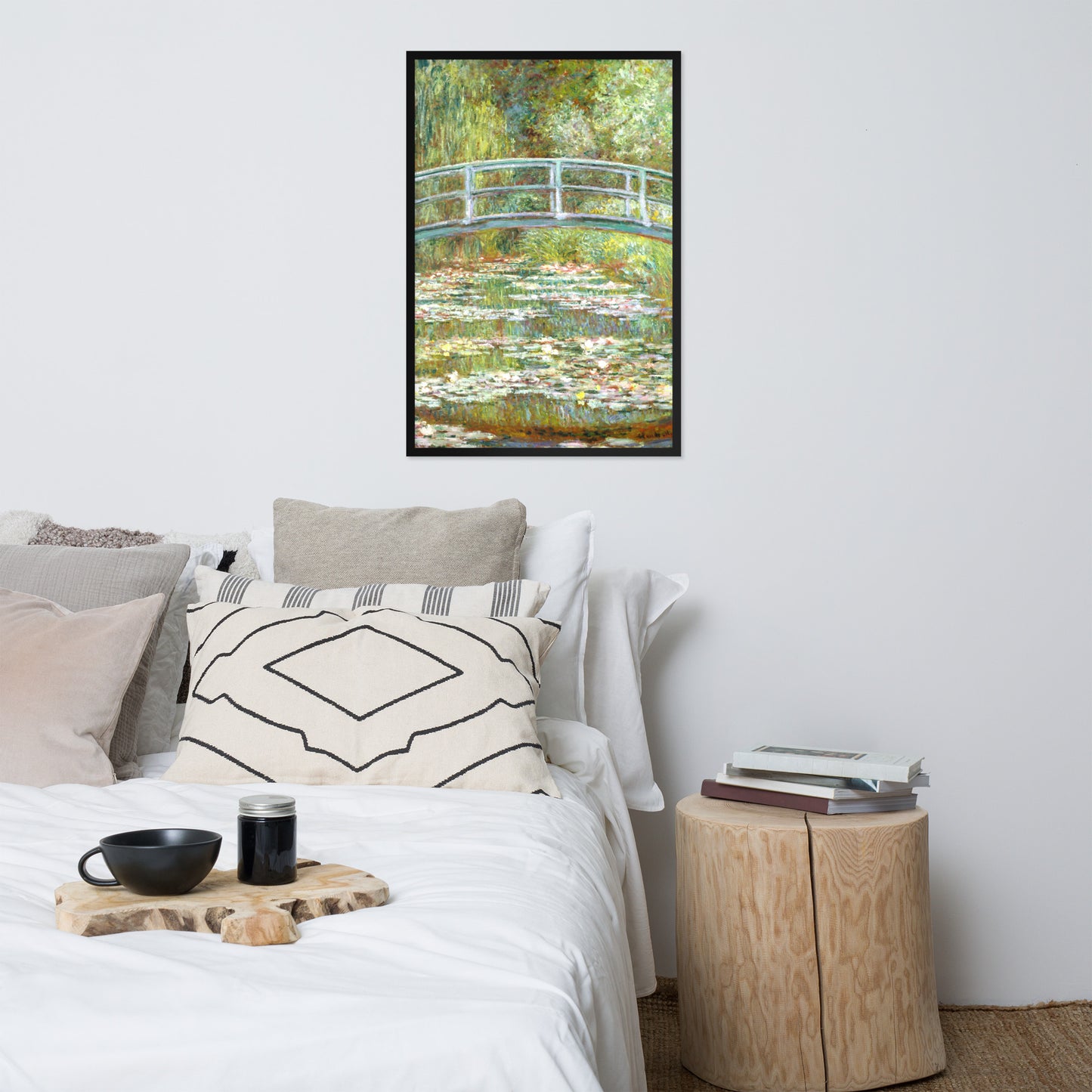 Bridge over a Pond of Water Lilies by Claude Monet