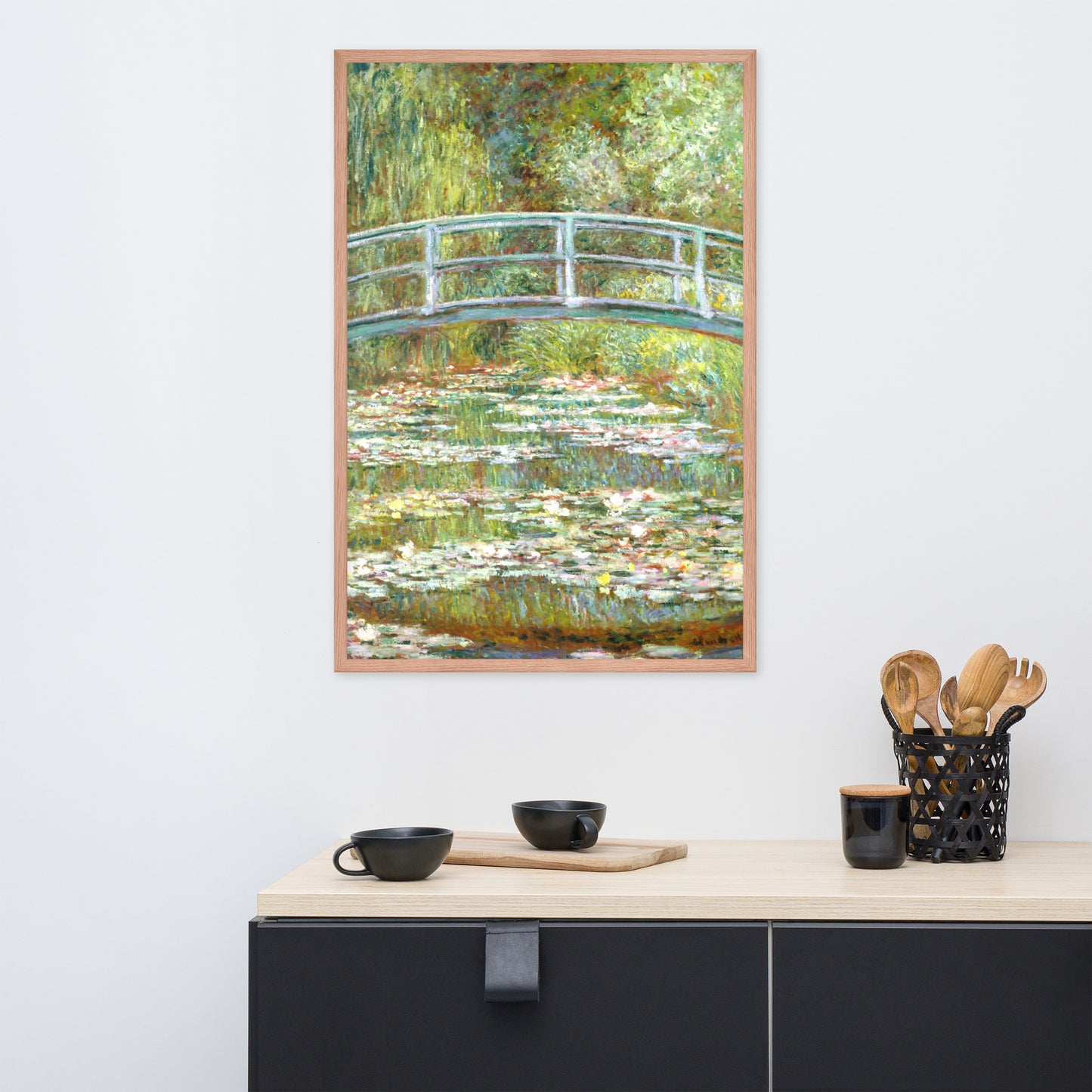 Bridge over a Pond of Water Lilies by Claude Monet