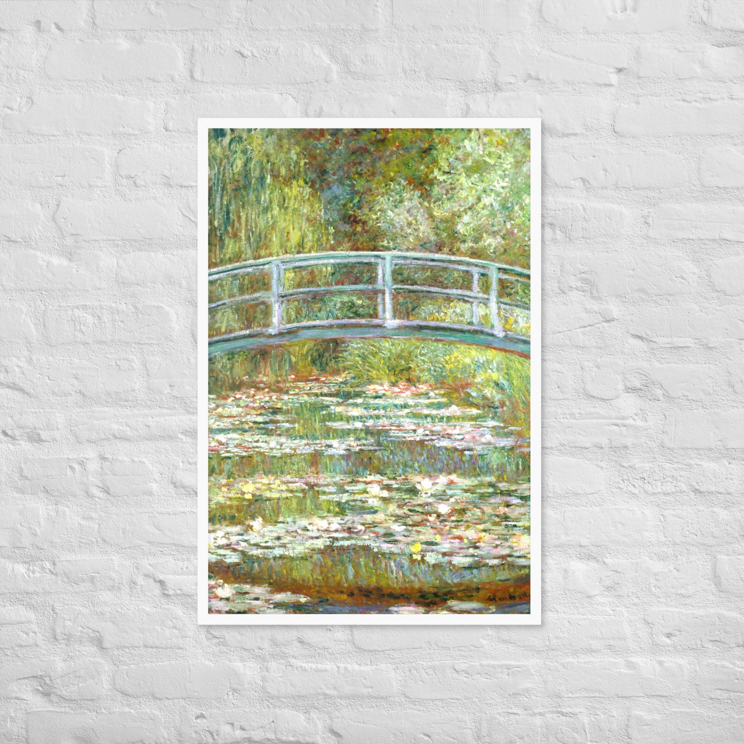 Bridge over a Pond of Water Lilies by Claude Monet