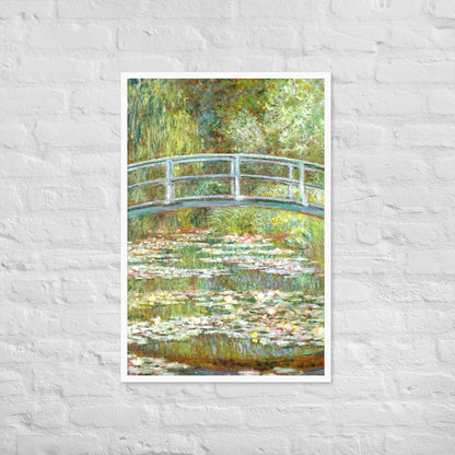 Bridge over a Pond of Water Lilies by Claude Monet