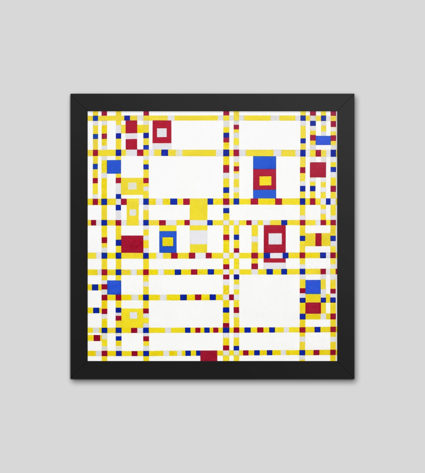 Broadway Boogie Woogie by Piet Mondrian