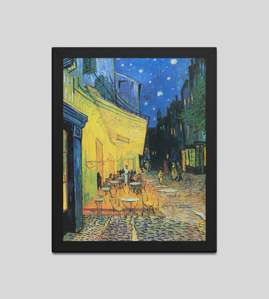 Vincent van Gogh's Café Terrace at Night