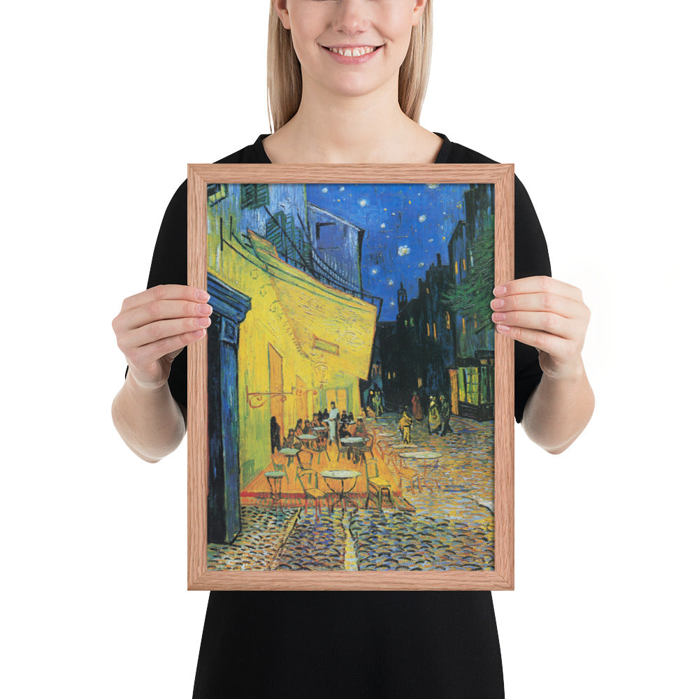 Vincent van Gogh's Café Terrace at Night