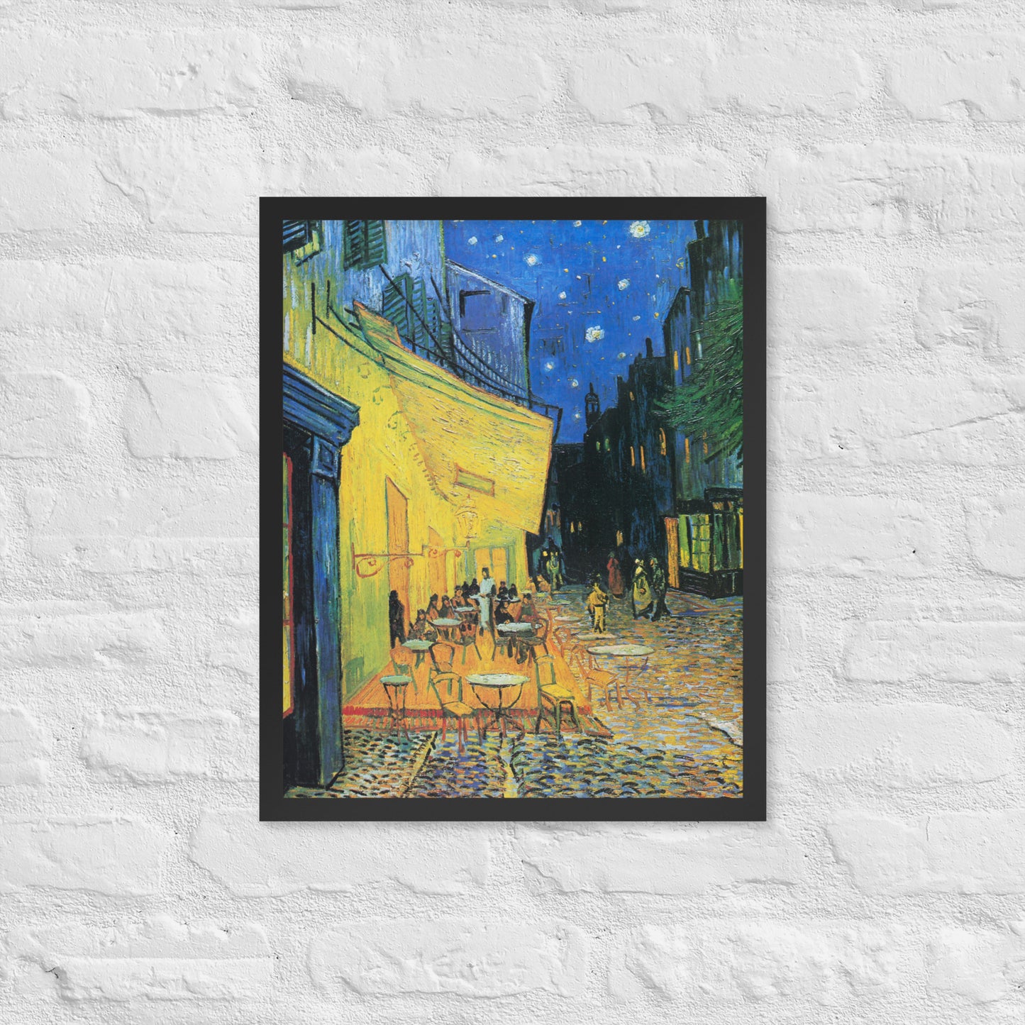 Vincent van Gogh's Café Terrace at Night
