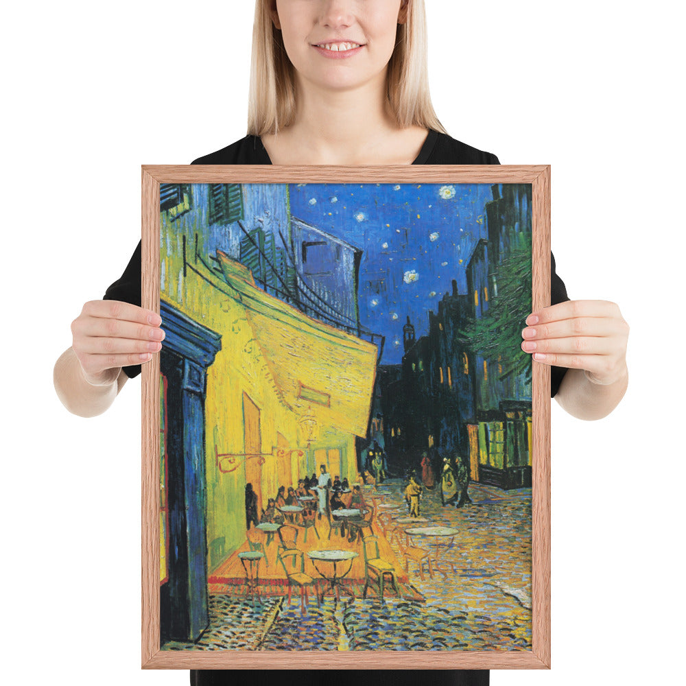 Vincent van Gogh's Café Terrace at Night
