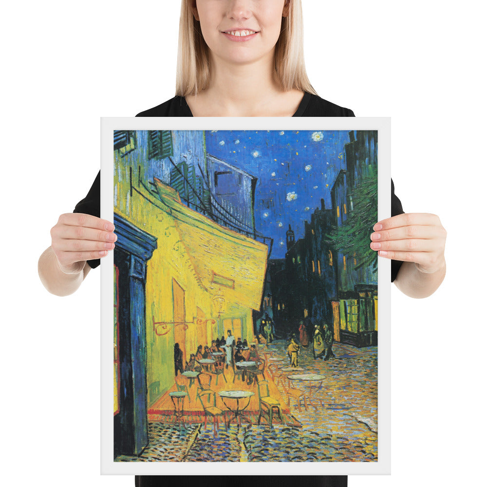 Vincent van Gogh's Café Terrace at Night