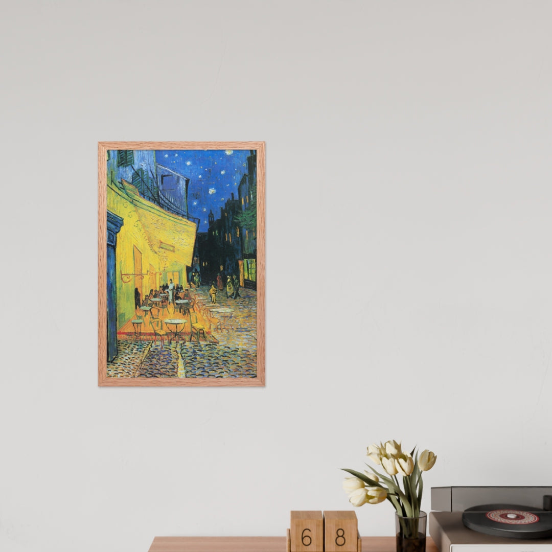 Vincent van Gogh's Café Terrace at Night