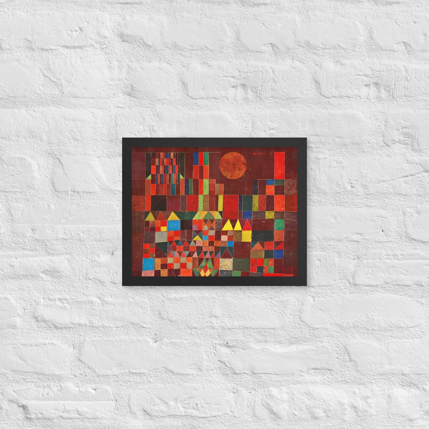 Castle and Sun by Paul Klee