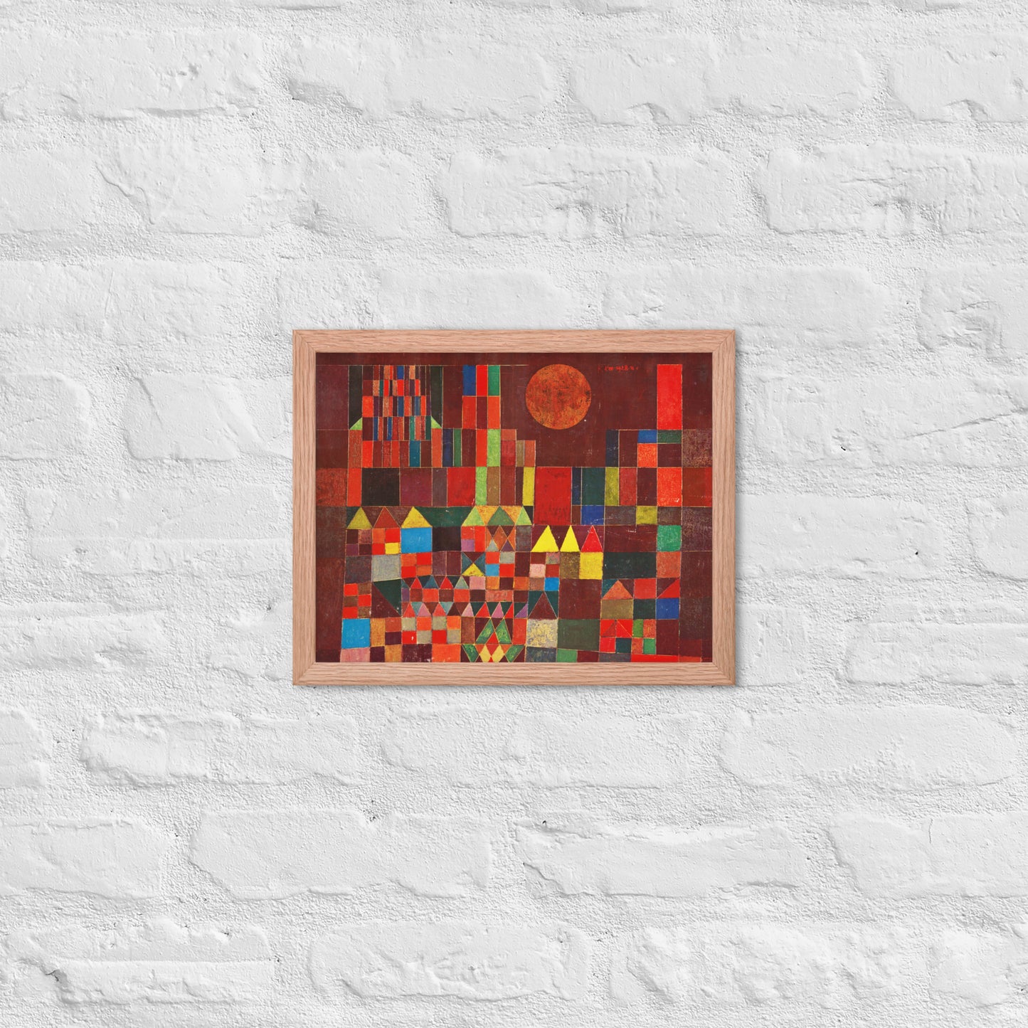 Castle and Sun by Paul Klee