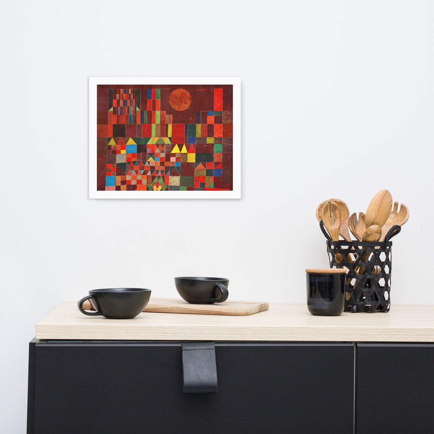 Castle and Sun by Paul Klee