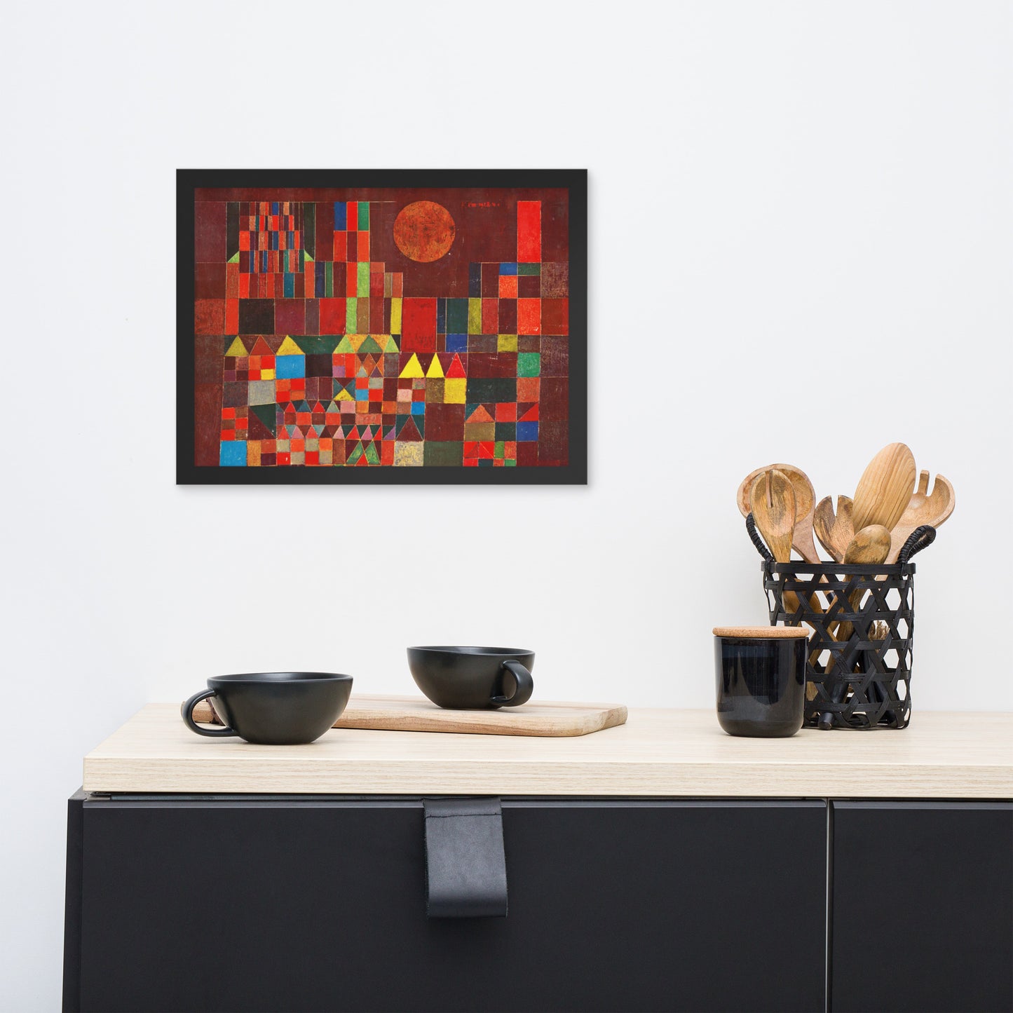 Castle and Sun by Paul Klee