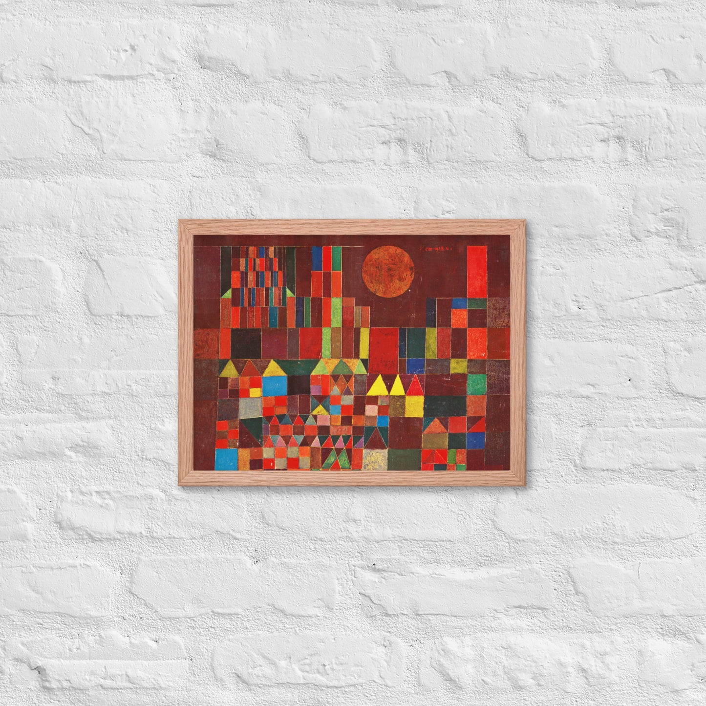 Castle and Sun by Paul Klee