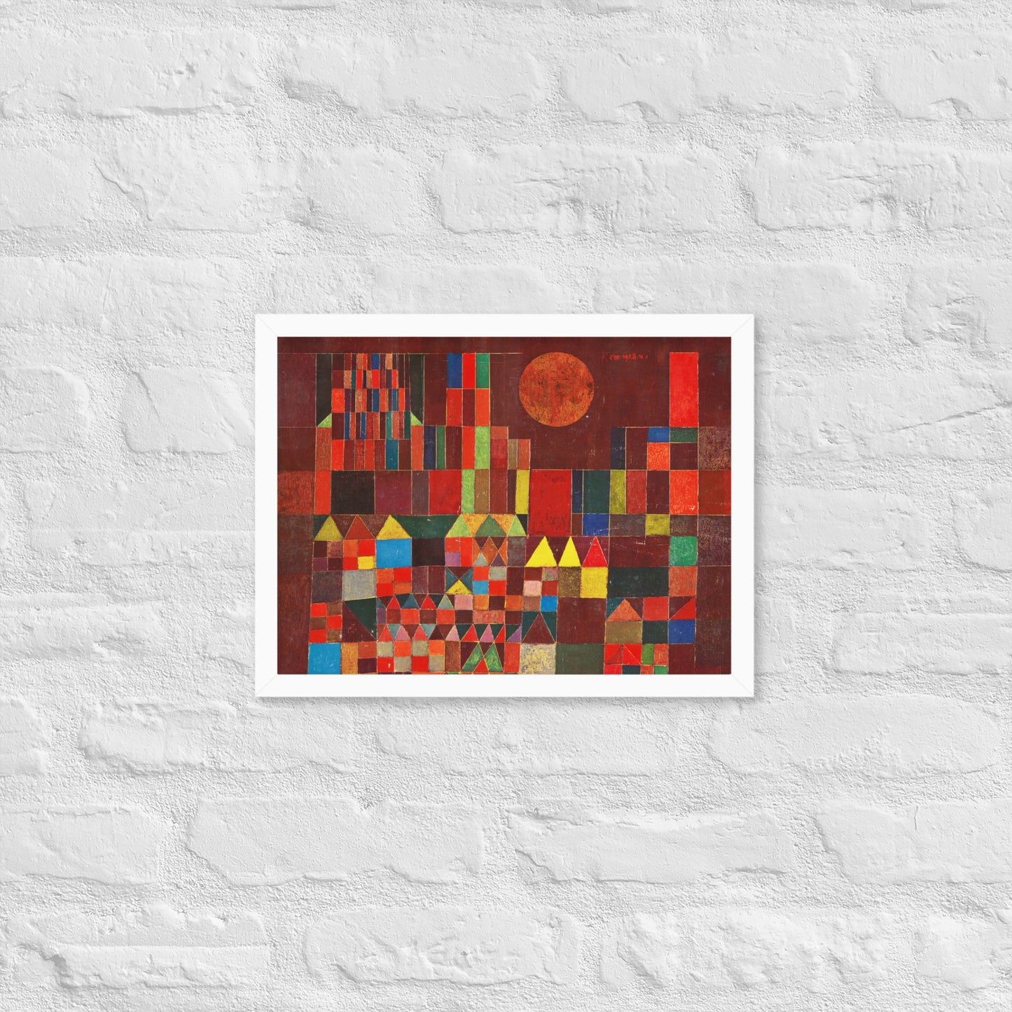 Castle and Sun by Paul Klee