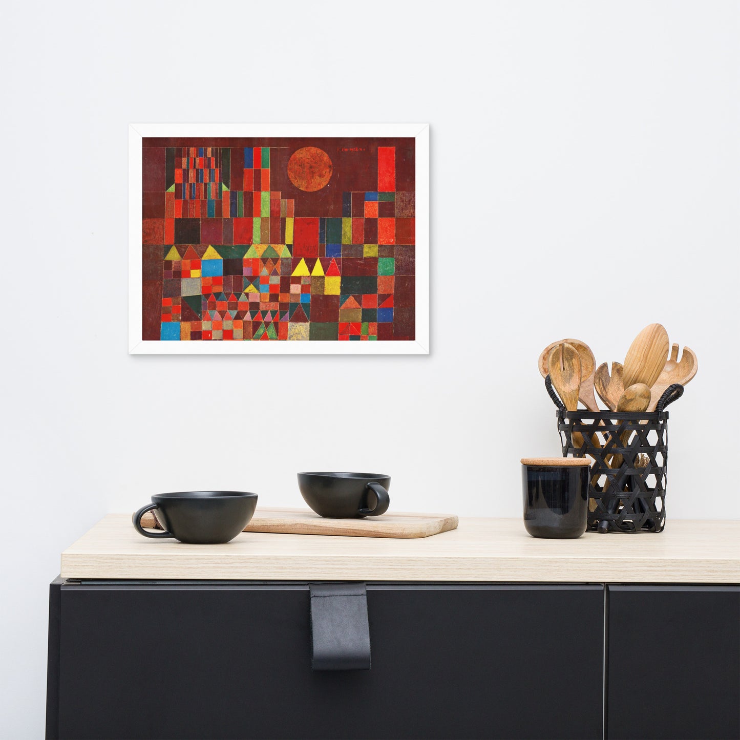 Castle and Sun by Paul Klee