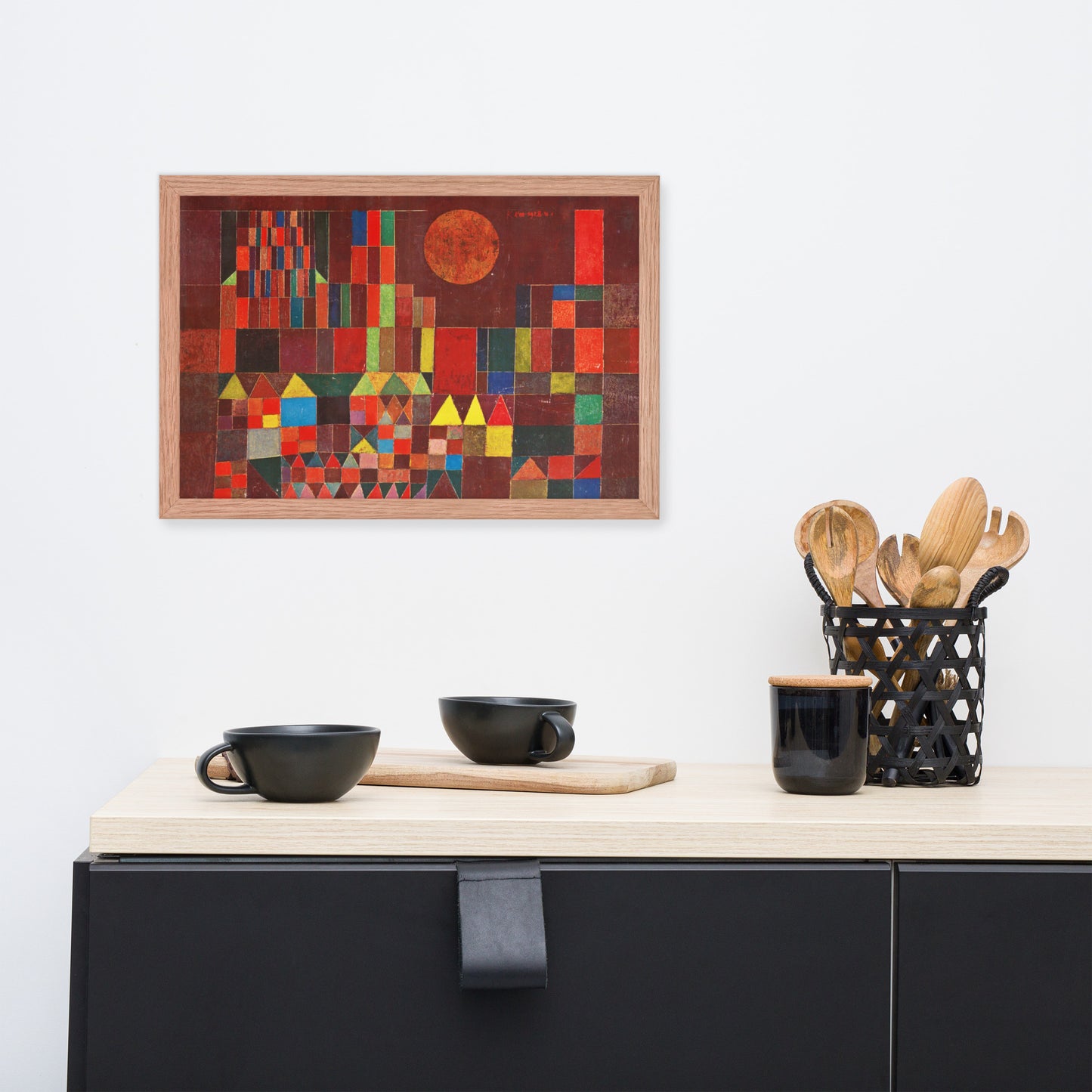 Castle and Sun by Paul Klee