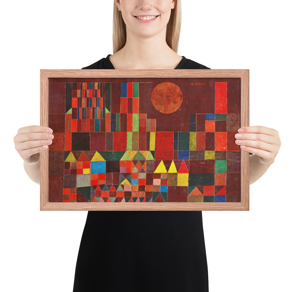 Castle and Sun by Paul Klee