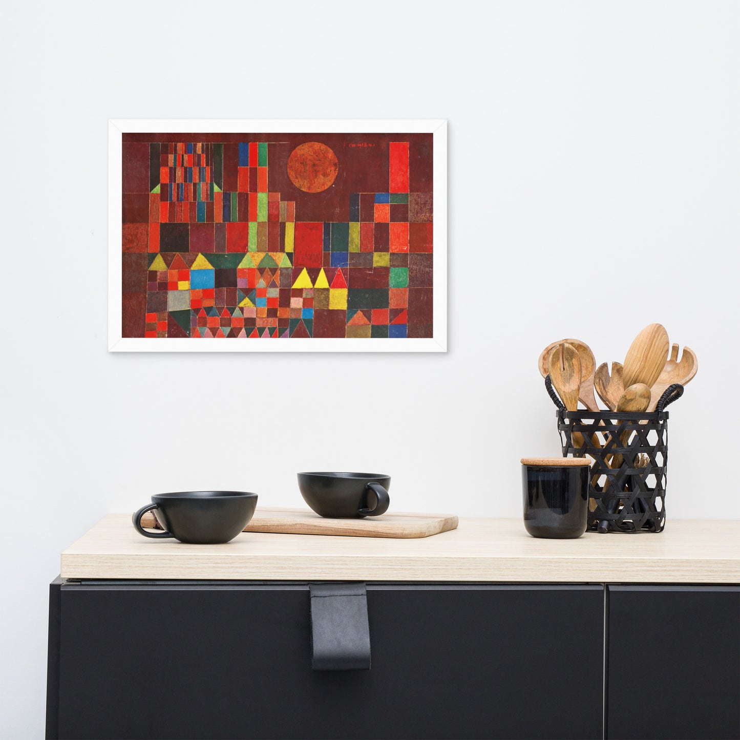 Castle and Sun by Paul Klee